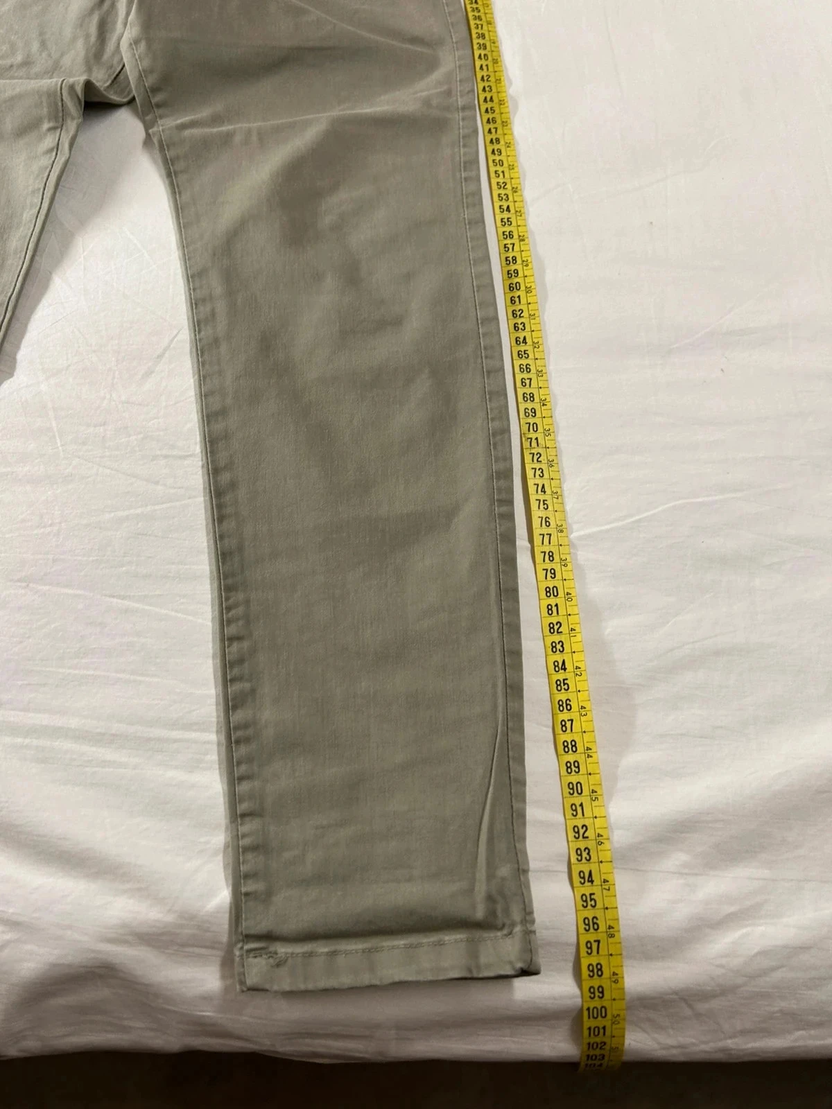 Beige kaki vintage pinokkio broek – photo 4